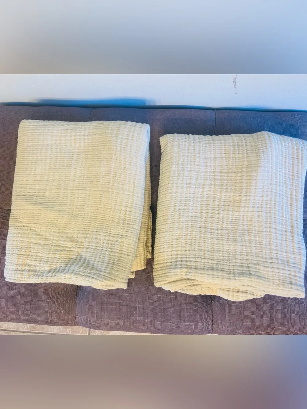 NWOT Quince Luxury Organic Cotton Gauze Sham Set in Dune!